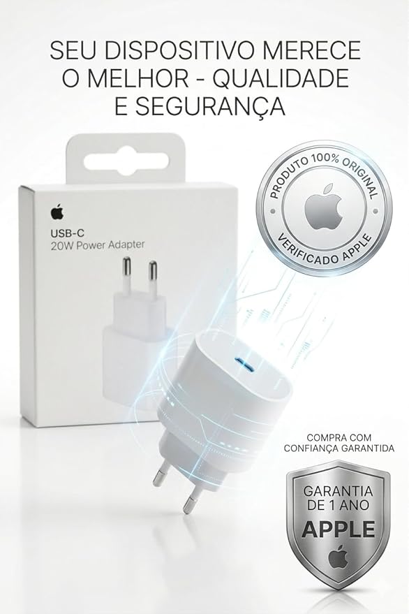 Carregador USB-C 20W