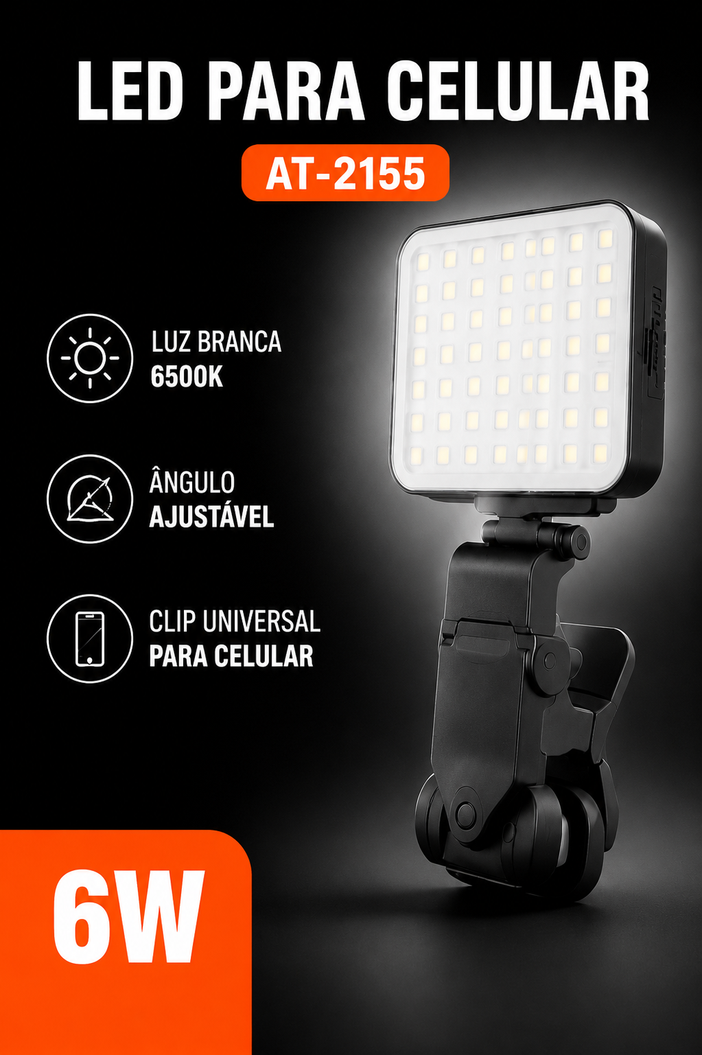 LED para Celular AT-2155 6W