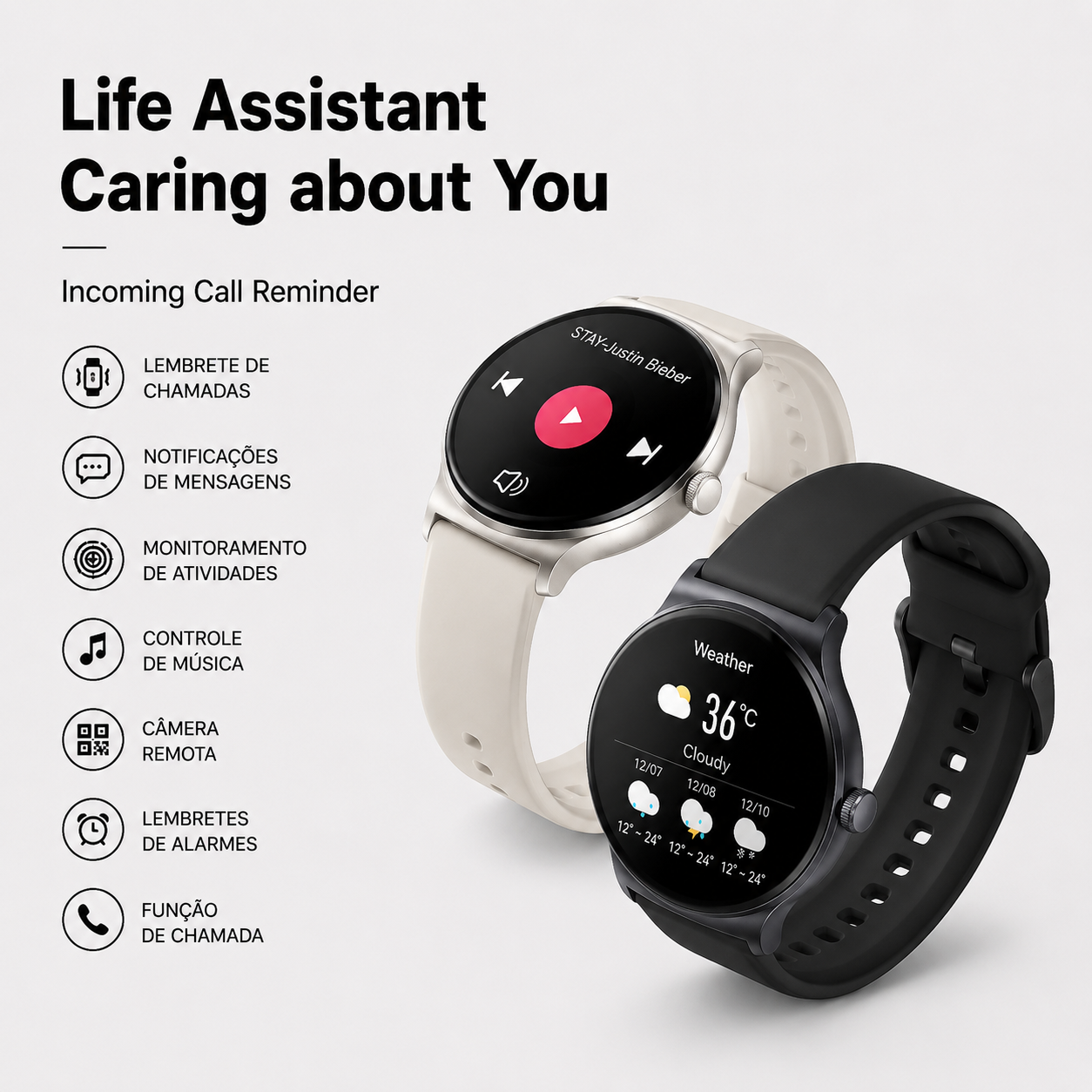 Smartwatch Premium Nous Motus