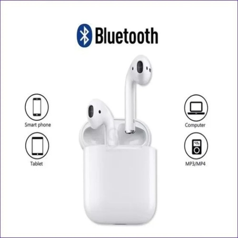 Fone Bluetooth i12 TWS Sem Fio
